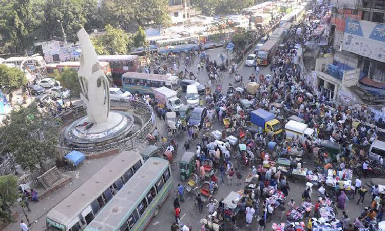 ধর্মঘটের পর যানজট ফিরছে পুরনো চেহারায়