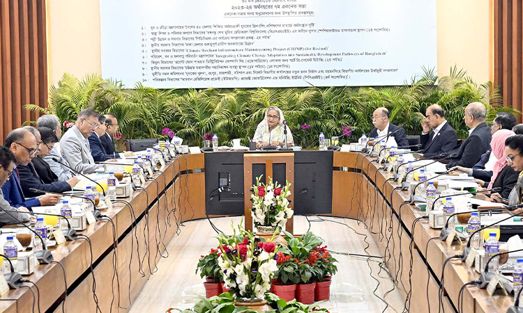 আওয়ামী লীগ টানা চতুর্থবার সরকার গঠনের পর জাতীয় অর্থনৈতিক পরিষদের নির্বাহী কমিটির (একনেক) প্রথম সভা হল মঙ্গলবার।