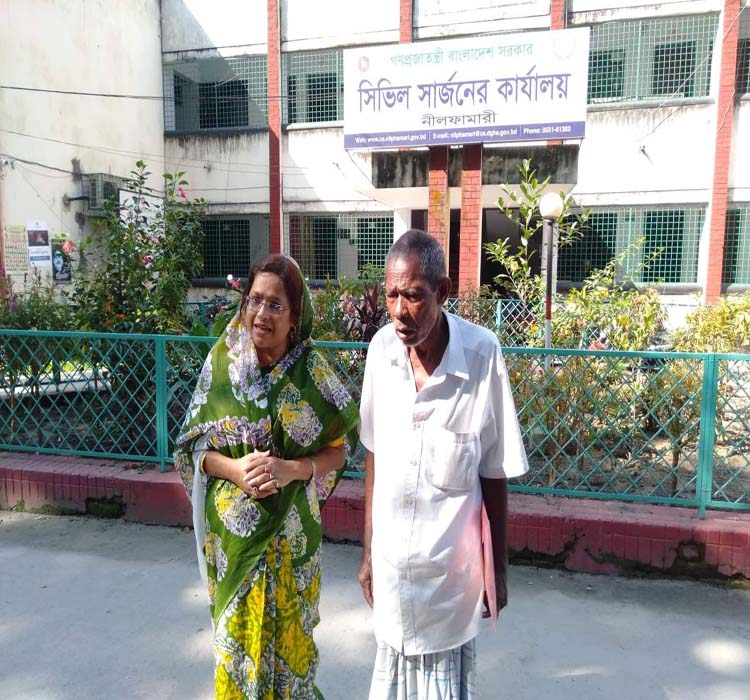 বীর মুক্তিযোদ্ধা নরেশ বর্মনকে আর ভিক্ষা করতে হবে না