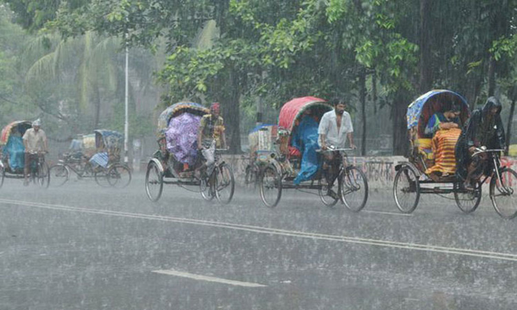 রাজধানীতে স্বস্তির বৃষ্টি