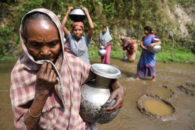 ভয়াবহ পানি সঙ্কটের মুখে ভারত