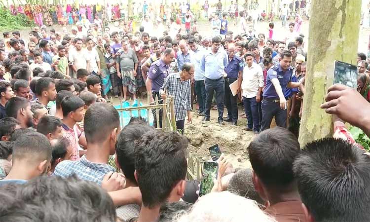 টাঙ্গাইলে আদালতের নির্দেশে ৪মাস পর মরদেহ উত্তোলণ