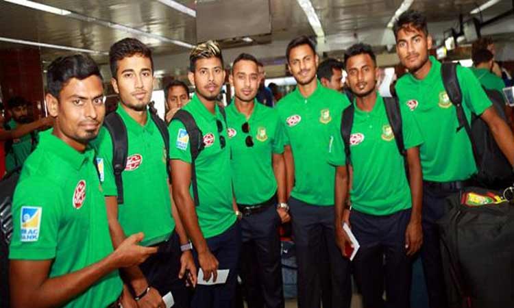 ভারত পৌঁছেছে বাংলাদেশ ক্রিকেট দল