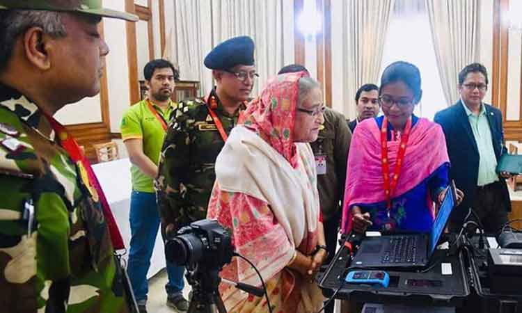 ই-পাসপোর্ট কার্যক্রমের উদ্বোধন করলেন প্রধানমন্ত্রী