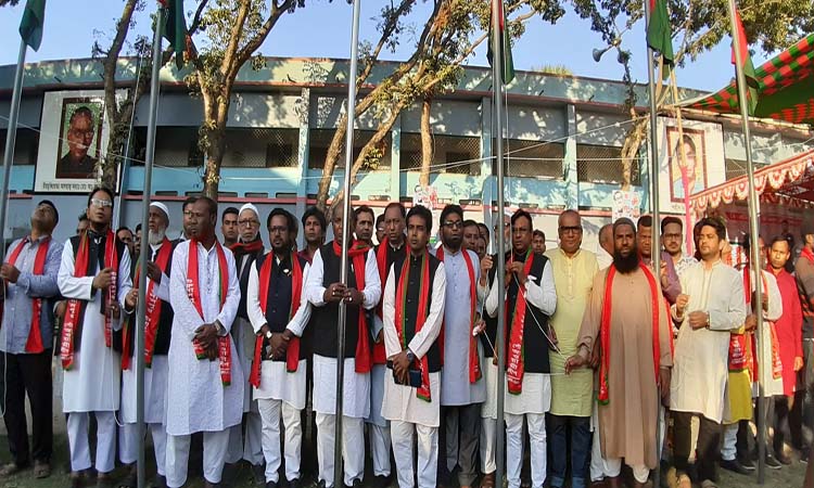 গুরুদাসপুর পৌর আ’লীগের সভাপতি বিপ্লব, সম্পাদক সবুজ
