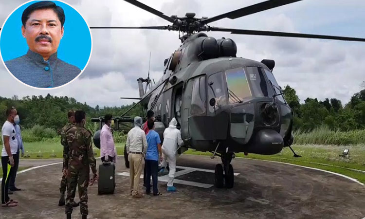 করোনায় আক্রান্ত মন্ত্রী বীর বাহাদুরকে ঢাকায় আনা হলো