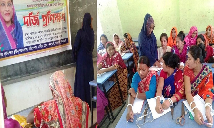 ব্যারিস্টার তুরিন আফরোজ ফাউন্ডেশনের “নারী শক্তি” প্রকল্পের বিনামূল্যে দর্জি প্রশিক্ষণ শুরু