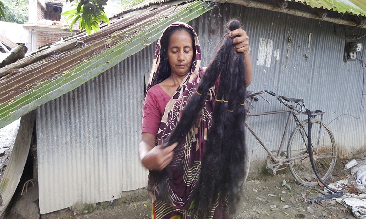 এক কেজি চুলের দাম ২০ হাজার