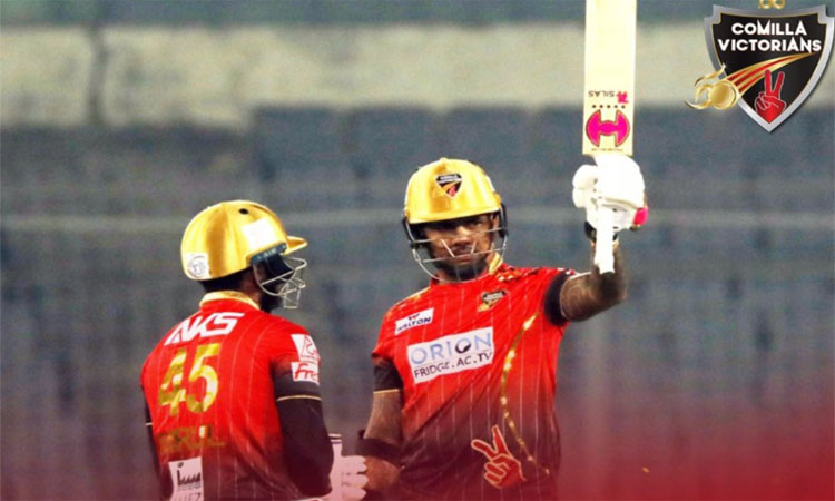 নারাইন-প্লেসিকে হারিয়ে বিপদে কুমিল্লা