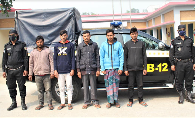কুষ্টিয়া আ.লীগ নেতা হত্যা মামলার ৫ আসামি গ্রেফতার