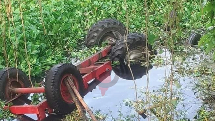 ব্রাহ্মণবাড়িয়ায় ট্রাক্টর খাদে পড়ে নিহত ২