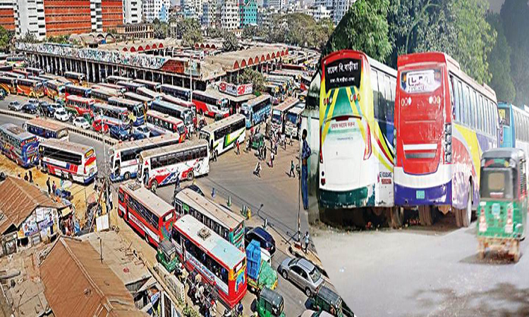 নতুন ১২টি বাস টার্মিনাল নির্মিত হলে বদলে যাবে ঢাকার গণপরিবহনের চিত্র