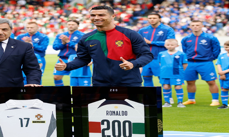 আন্তর্জাতিক ফুটবলে ২০০তম ম্যাচের রেকর্ড গড়লেন রোনালদো