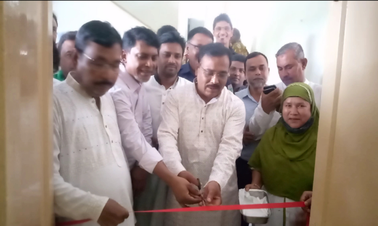 ধর্মপাশায় প্যাথলজি, আল্ট্রাসনোগ্রাম ও টেলিমেডিসিন সেবার উদ্বোধন
