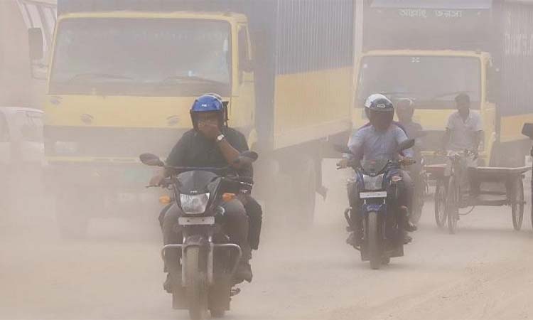 বিশ্বের দূষিত শহরের তালিকায় আজ চতুর্থ ঢাকা