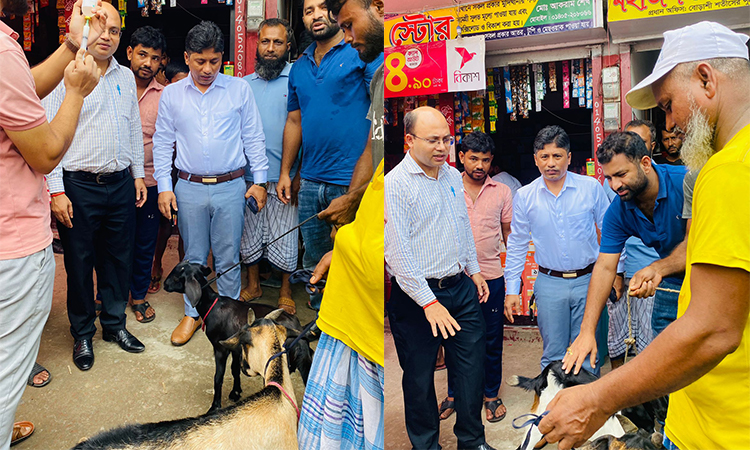 গোপালগঞ্জ সদর উপজেলায়  পিপিআর টিকা প্রদান  ক্যাম্পেইনের উদ্বোধন