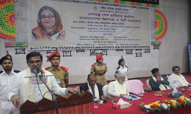 বিএনপি গণতান্ত্রিক দল দাবি করলেও তারা অসাংবিধানিক কথা বলে : হানিফ