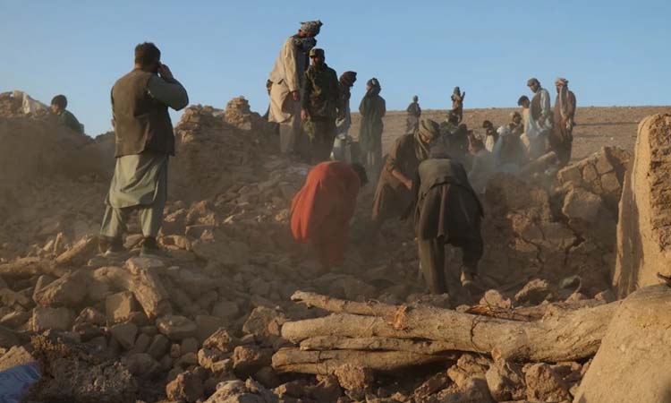 আফগানিস্তানে ভূমিকম্পে নিশ্চিহ্ন ১২ গ্রাম, নিহত বেড়ে ৩২০