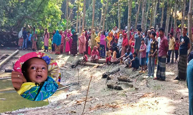 নড়াইলে খাল থেকে শিশুর মরদেহ উদ্ধার