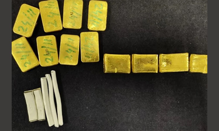 ভারত-বাংলাদেশ সীমান্ত থেকে ২ কেজির বেশি স্বর্ণ উদ্ধার