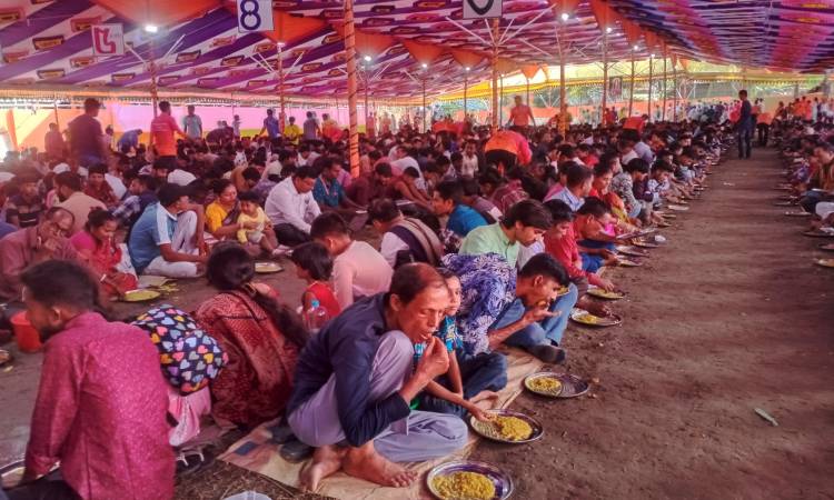 কাউখালীতে শেষ হলো ৫দিন ব্যাপী রাস উৎসব