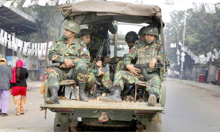ভোটের মাঠে সশস্ত্র বাহিনী নামছে বুধবার