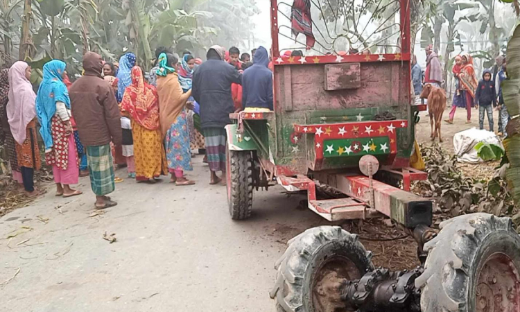 তারাগঞ্জে ট্রলির ধাক্কায় প্রাণ গেল এক যুবকের