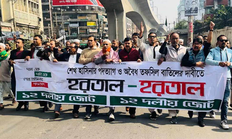 ভাড়াটিয়া এমপি প্রার্থীদের 'ভোটার কেনার' প্রতিযোগিতা চলছে : ১২ দলীয় জোট