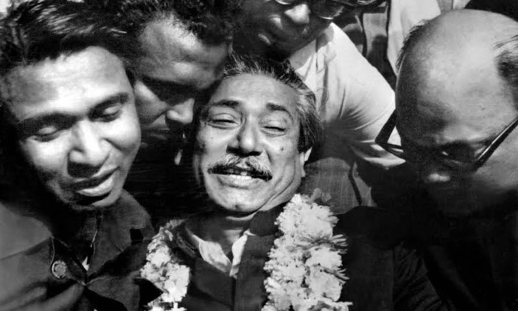 বঙ্গবন্ধুর স্বদেশ প্রত্যাবর্তন দিবস কাল