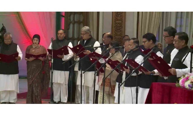 শপথ নিলেন ১১ প্রতিমন্ত্রী