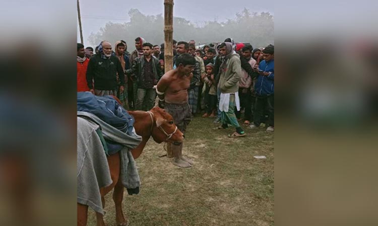 শেরপুরে জনতার হাতে ধরা ‘মস্কো বাহিনী’ প্রধান