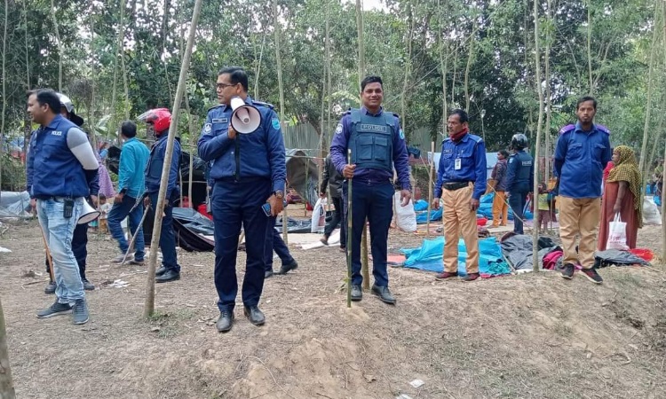 টাঙ্গাইলে ফাইলার মেলায় মাদক রোধে পুলিশের বিশেষ অভিযান