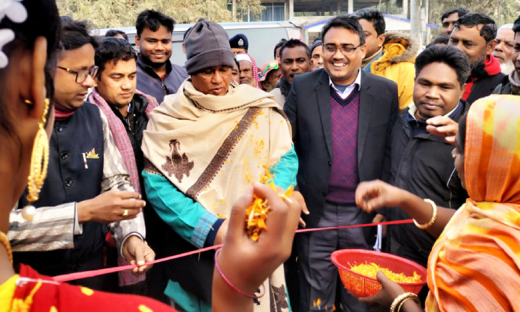 হাতীবান্ধায় আওয়ামী লীগ অফিস উদ্বোধন