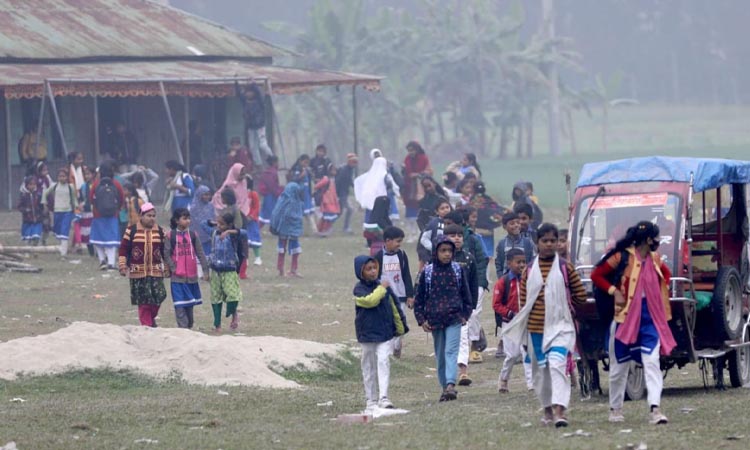 শৈত্যপ্রবাহে রংপুরে সব প্রাথমিক বিদ্যালয় বন্ধ ঘোষণা