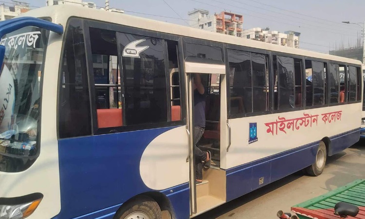 মাইলস্টোন কলেজ বাসে ৬ষ্ঠ শ্রেণির শিক্ষার্থী ধর্ষণ, গ্রেফতার ২
