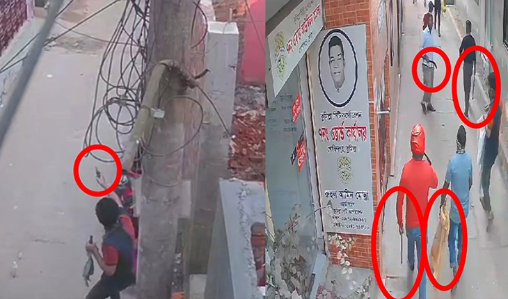 কুমিল্লায় প্রকাশ্যে কিশোর গ্যাংয়ের অস্ত্র মহড়া