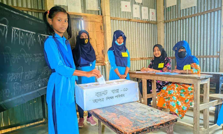 ঝিনাইগাতীতে স্টুডেন্ট কাউন্সিল নির্বাচন অনুষ্ঠিত