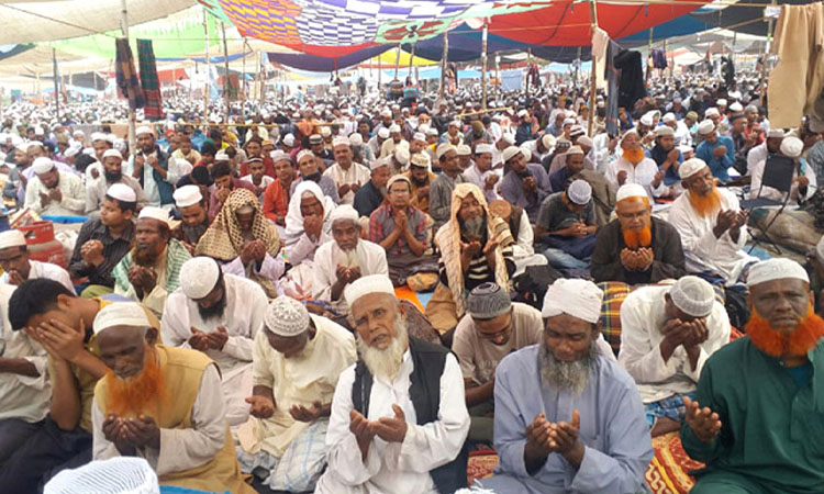 লাখো মুসল্লির অংশ গ্রহণে শেষ হল বিশ্ব ইজতেমার প্রথম পর্ব