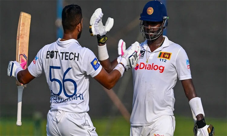 শ্রীলঙ্কার জোড়া সেঞ্চুরিতে আফগানদের সামনে বড় স্কোর