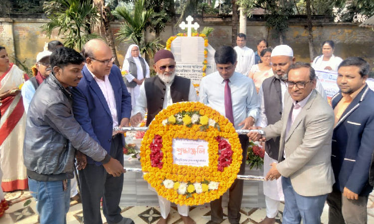 মোংলায় ফাদার মারিনো রিগনের শততম জন্মদিন পালিত