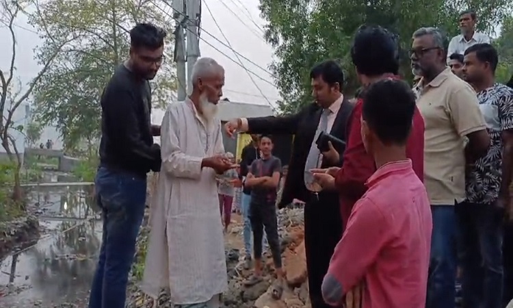 ফেসবুকে পোস্ট দিয়ে দৃষ্টি আকর্ষণ, খাল খননের কাজ শুরু