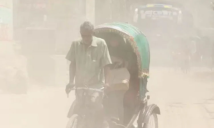 দূষিত শহরের তালিকায় আজ ‘অস্বাস্থ্যকর’ ঢাকা