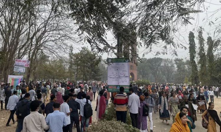 জাবিতে স্নাতক ভর্তি পরীক্ষা শুরু