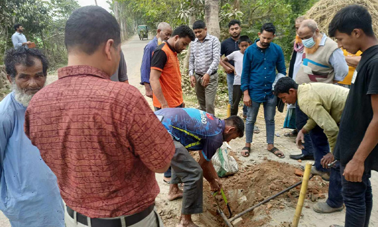 ব্রাহ্মণবাড়িয়ায় বাখরাবাদের অভিযানের ৪০ অবৈধ গ্যাস সংযোগ বিচ্ছিন্ন