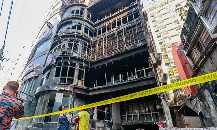 বেইলি রোডে অগ্নিকাণ্ডের ঘটনায় পুলিশের মামলা