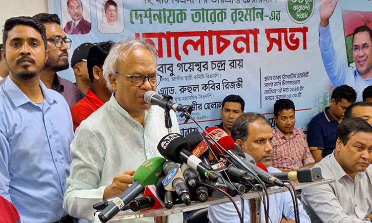 শেখ হাসিনা তার শাসনামলে বিরোধী দল রাখবে না: রিজভী