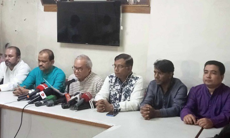বাংলাদেশের অবস্থাও ফিলিস্তিনের মতো হবে: রিজভী