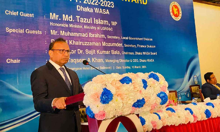 পানি-বিদ্যুতে ভর্তুকি না দিয়ে আয় বৃদ্ধির জন্য প্রচেষ্টা চালাতে হবে: এলজিআরডি মন্ত্রী
