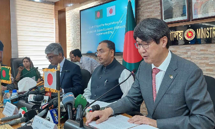 বাংলাদেশ-জাপানের মধ্যে বাণিজ্য বাড়াতে নেগোসিয়েশন শুরু
