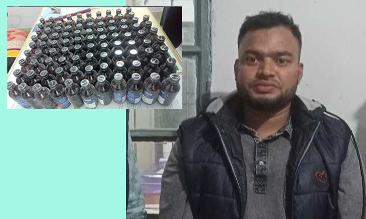 ডিমলায় ফেন্সিডিলসহ মাদক ব্যবসায়ী গ্রেফতার
